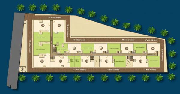  aroush Aroush Cluster Plan For 5th Floor