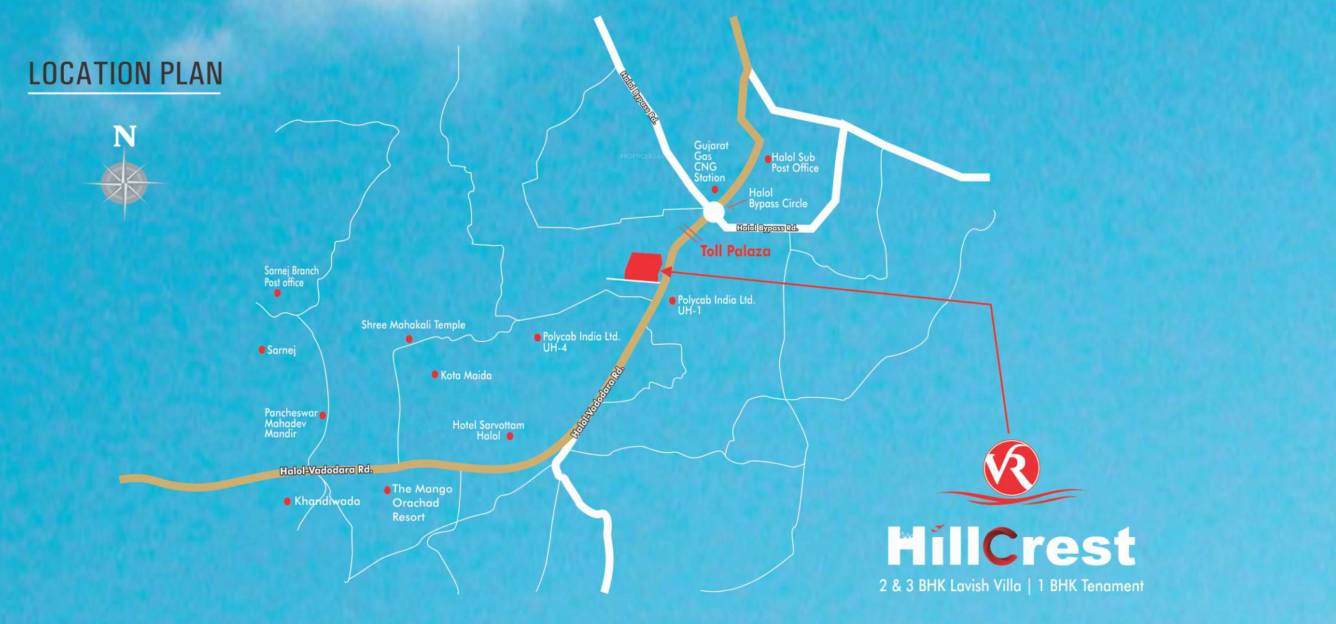 hillcrest Location Plan