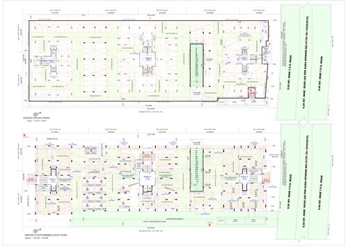  girivar-empire Block A, B And C Cluster Plan for Basement And Ground Floor