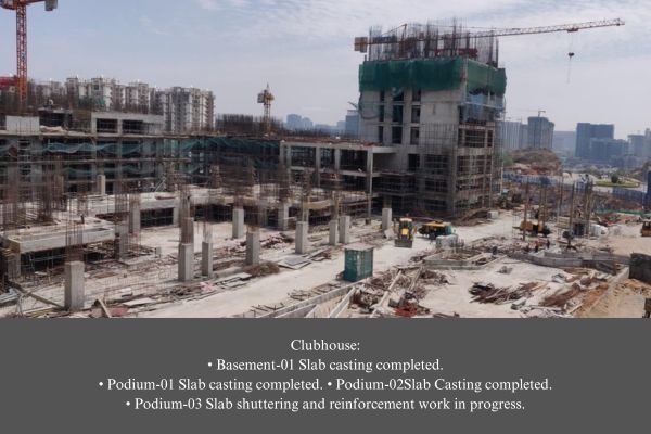 constructionStatus of Sattva Lake Ridge