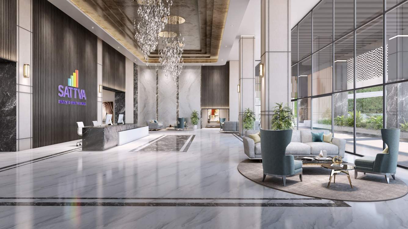  sattva lake ridge Entrance Lobby