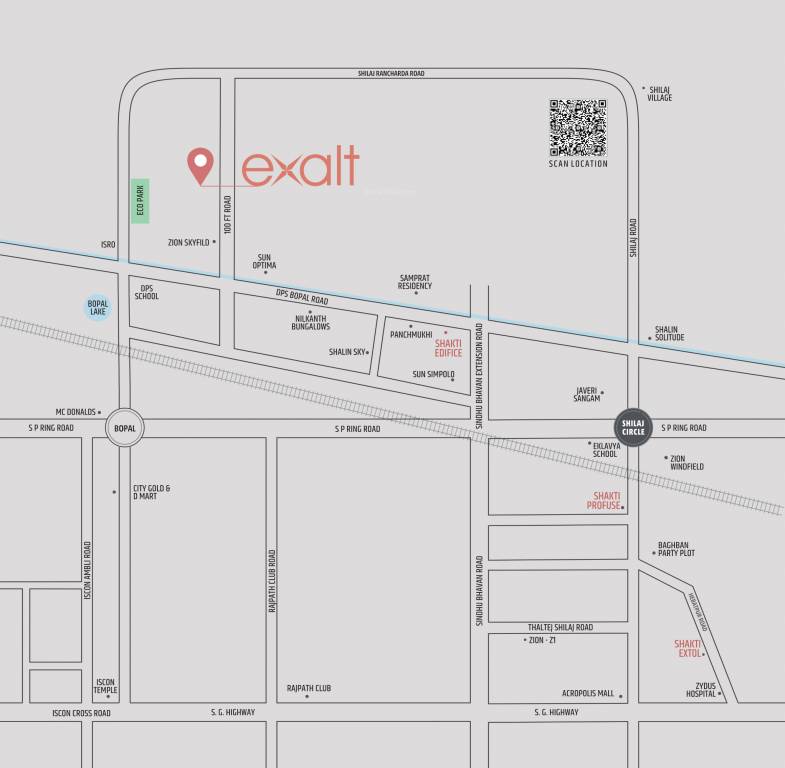  exalt Location Plan