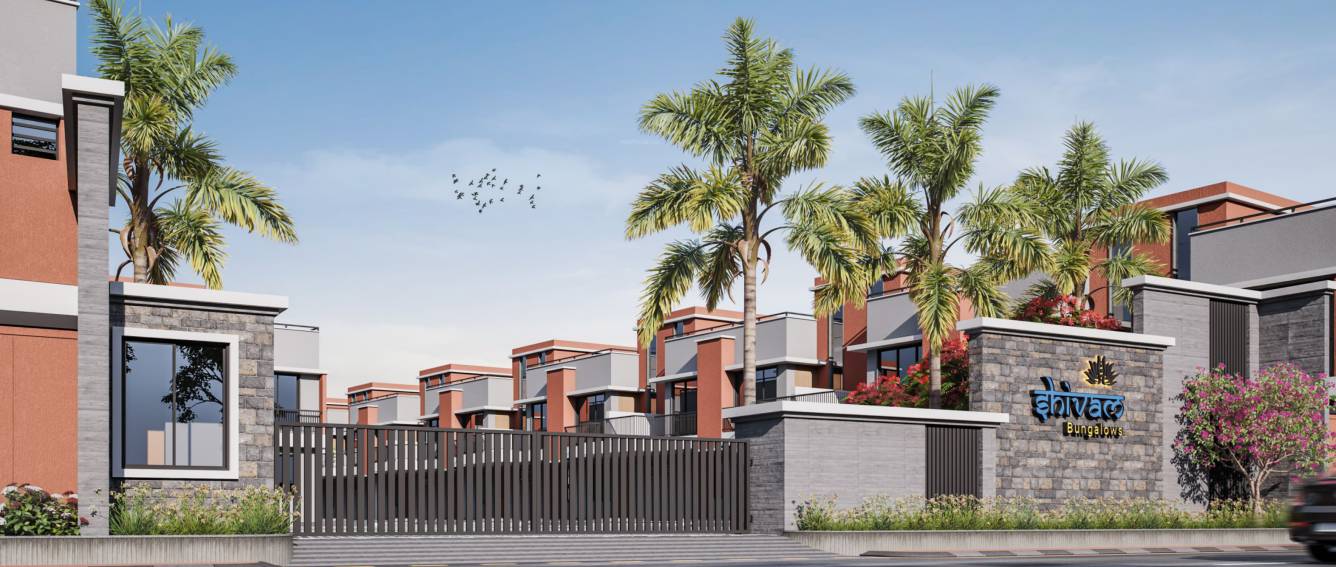 shivam bunglows Elevation