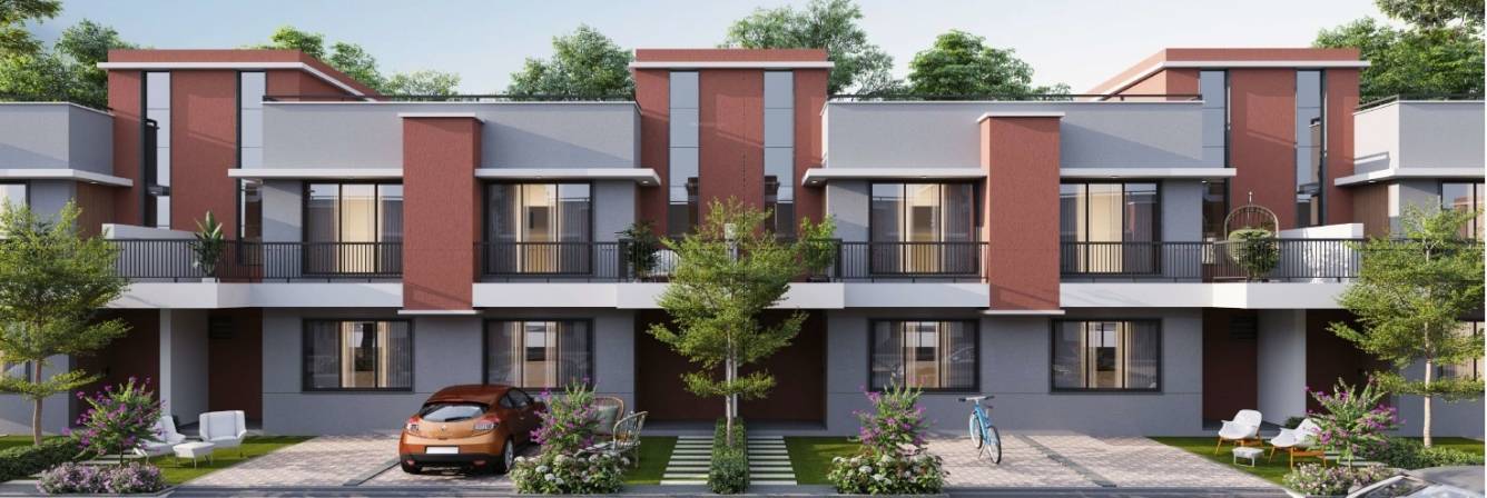 shivam bunglows Elevation