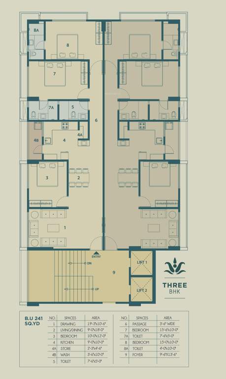  24 carat gold coin apartment 24 Carat Gold Coin Apartment Cluster Plan