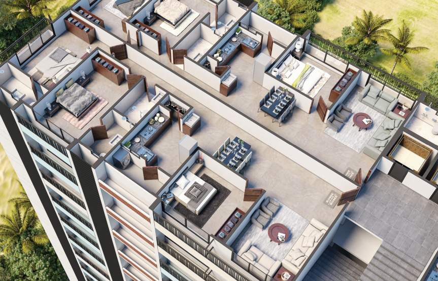  24 carat gold coin apartment Others