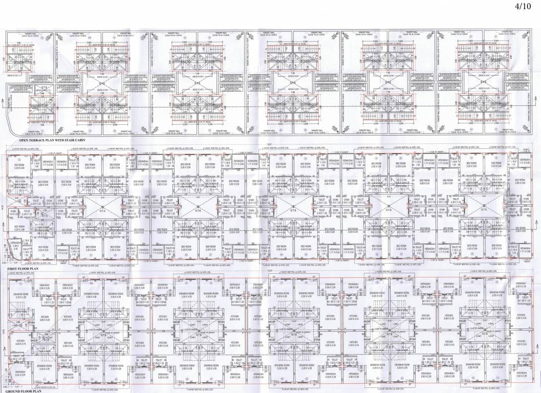  shree ranga residency  Block D Cluster Plan