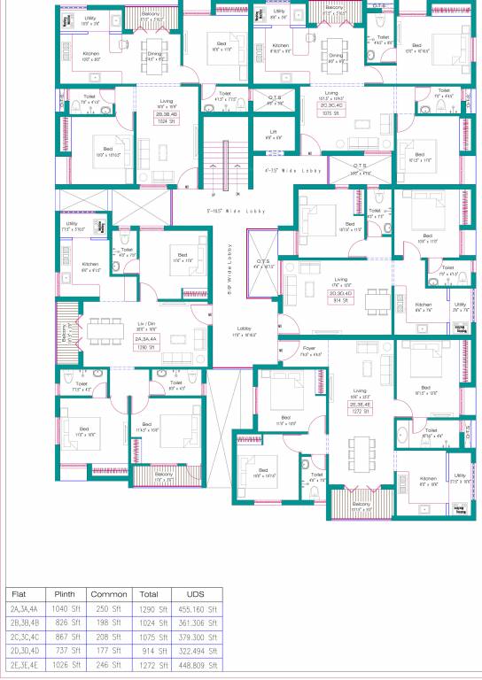  joel crown Joel Crown Typical Cluster Plan