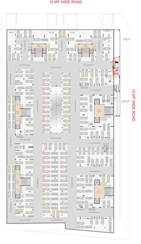Block A, Block B, Block C, Block D, Block E, Block F Basement 1 Cluster Plan skyrise Block A, Block B, Block C, Block D, Block E, Block F Basement 1 Cluster Plan