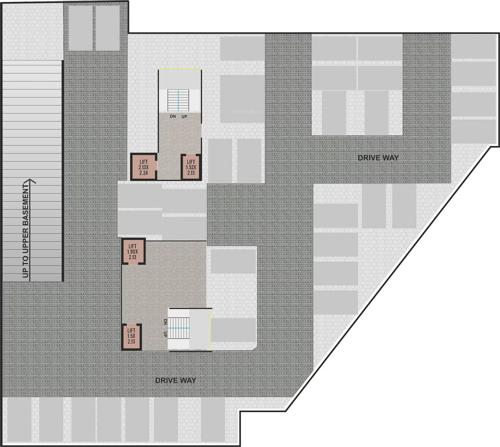 Block A And B Cluster Plan for basement Floor shree-siddheshwaray-platinum Block A And B Cluster Plan for basement Floor