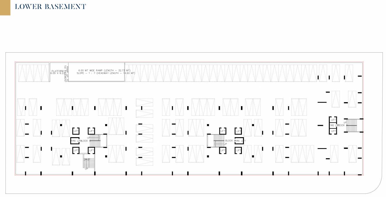  siddharth vrundavan phase 2 A, B, C Cluster Plan For Lower Basement