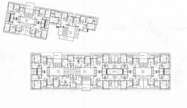  swam-residencia Block A,B,C,D & E Cluster Plan from 5th to 11th Floor
