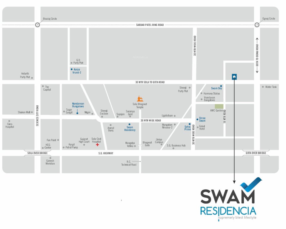  swam residencia Location Plan
