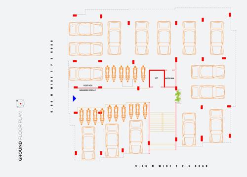  amarjyot-apartments Amarjyot Apartments Cluster Plan for ground Floor