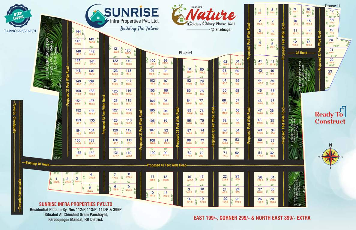  golden galaxy Layout Plan