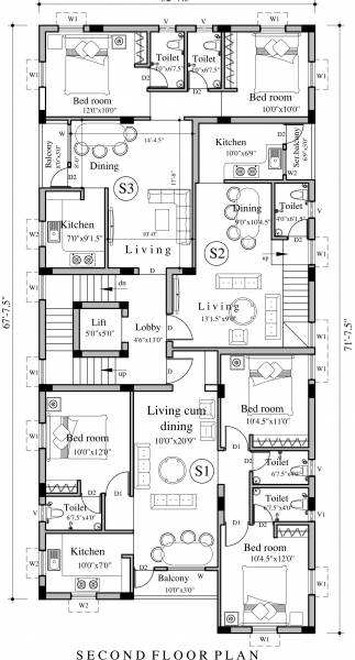  phoenix Phoenix Cluster Plan for 2nd Floor