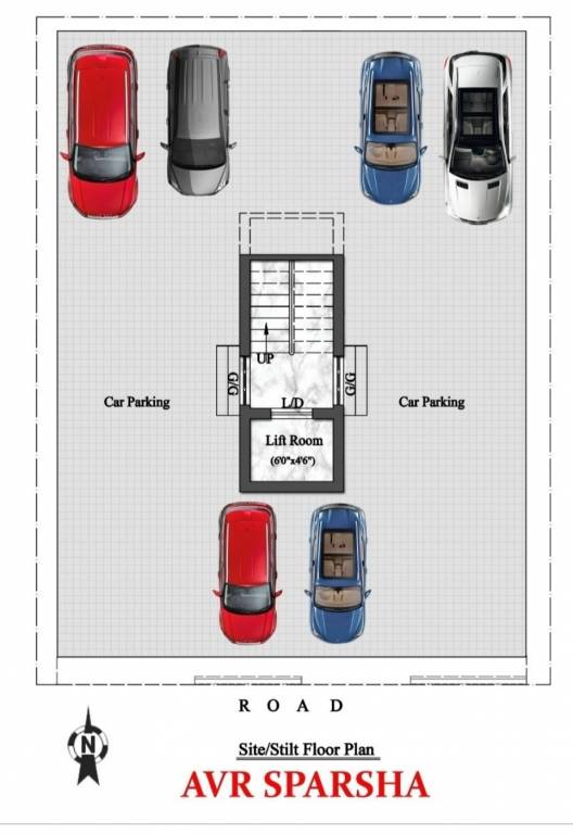  sparsha AVR Sparsha Cluster Plan for ground Floor