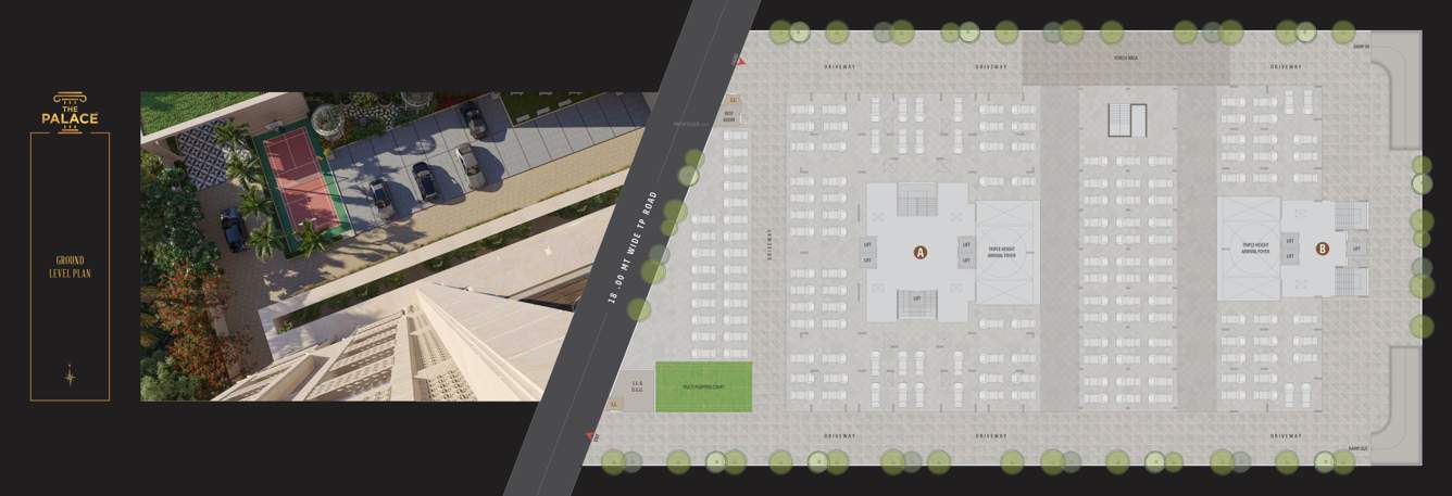  the palace Block A Cluster Plan