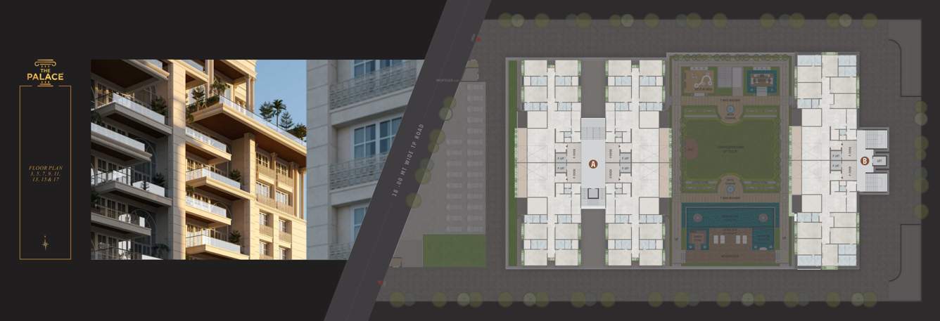  the palace Block B Cluster Plan