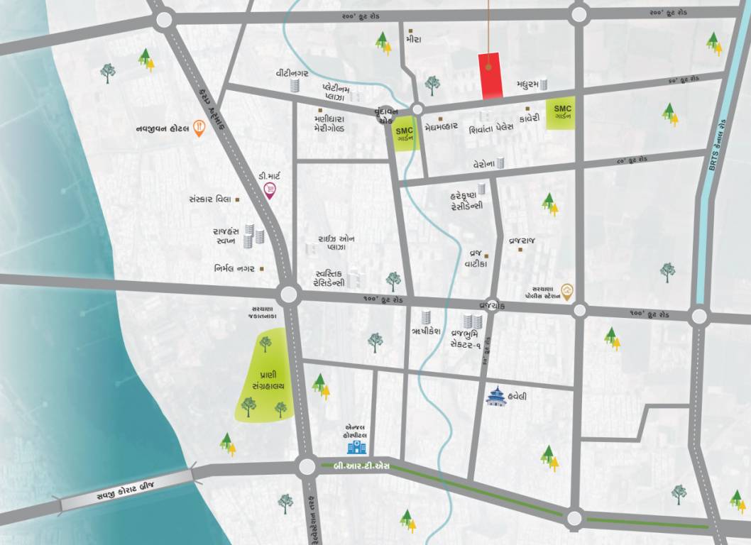 skynand heights 02 Location Plan