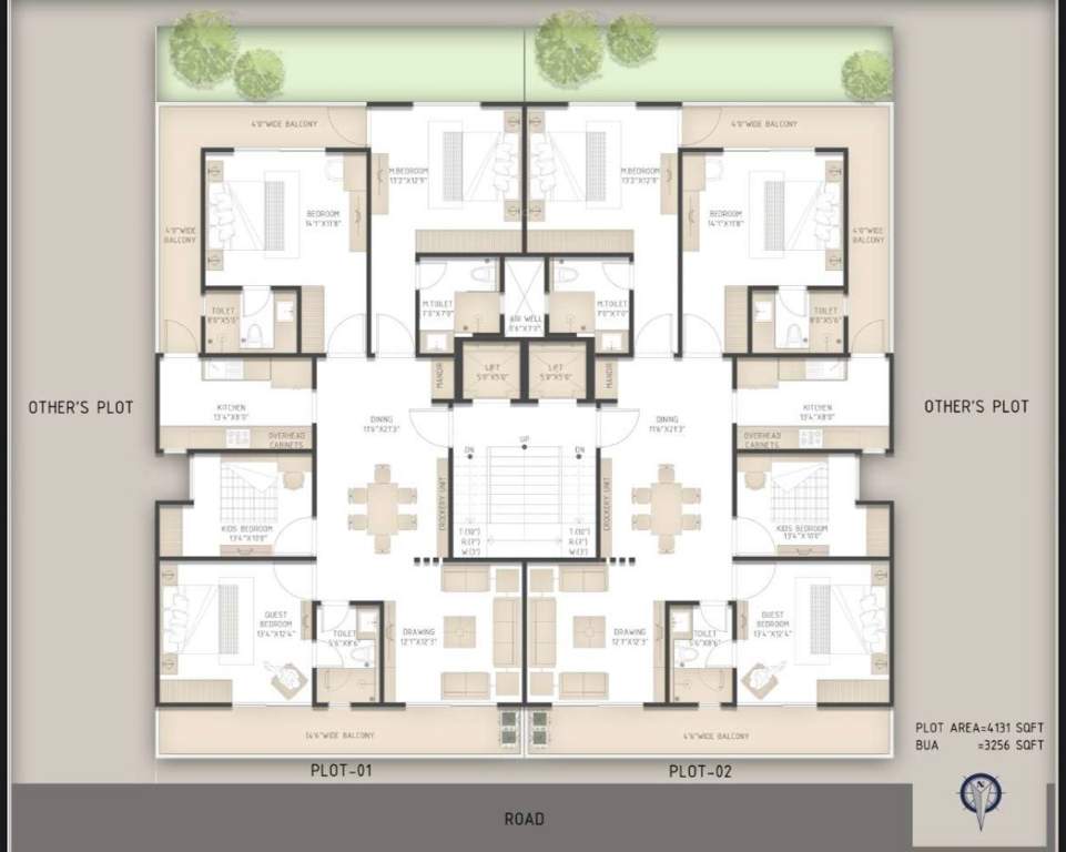  investors landbase luxury floors 3 Investors Landbase Luxury Floors 3 Cluster Plan