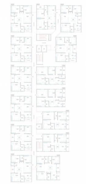  horizon-b Horizon B Cluster Plan from 1st to 6th Floor