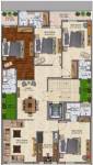  luxury-builder-floor-sector-47 Luxury Builder Floor Sector 47 Cluster Plan from 1st to 4th Floor