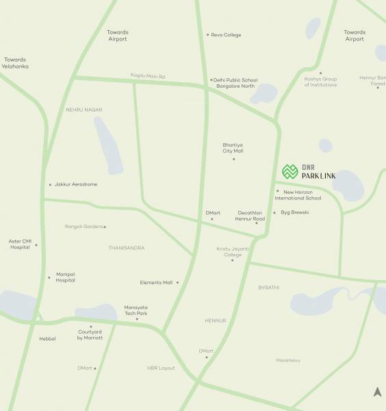  parklink Location Plan