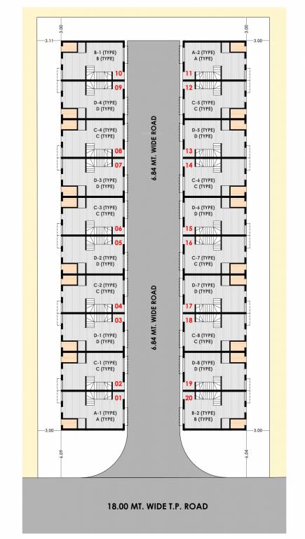  pavitra villa Layout Plan