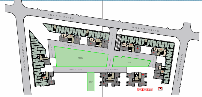  karnavati apartment 7 Layout Plan