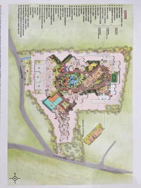 Master Plan masterPlan of Galaxy Maplewoods Phase 1