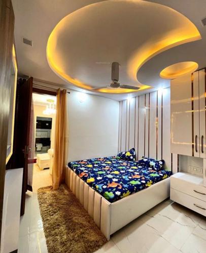 Bedroom the-apna-ghar-by-g3-buildtech-dwarka-mor Bedroom