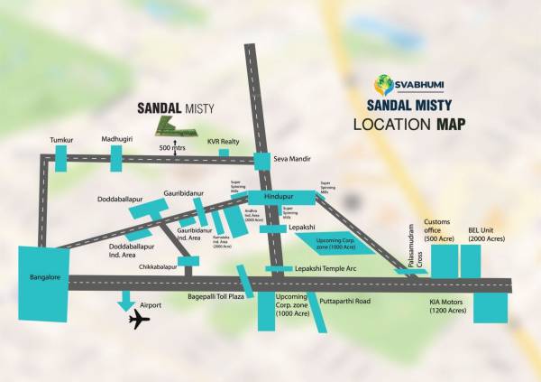  sandal-misty Location Plan