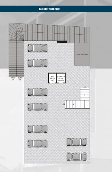  residency Residency Basement Floor Cluster Plan