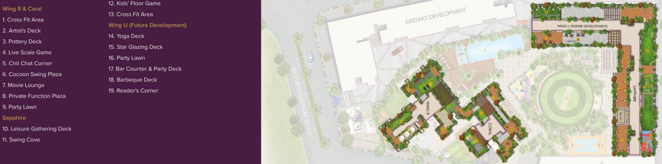 sapphire dotom isle Layout Plan