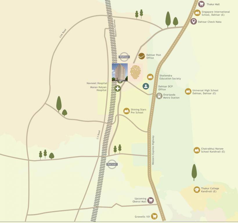  ashvattha Location Plan