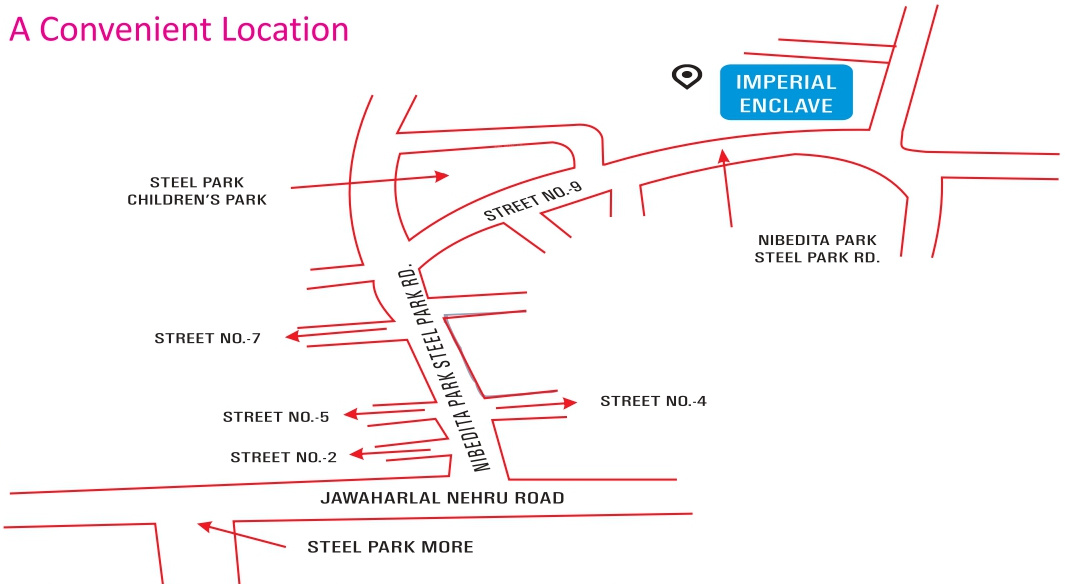  enclave Location Plan