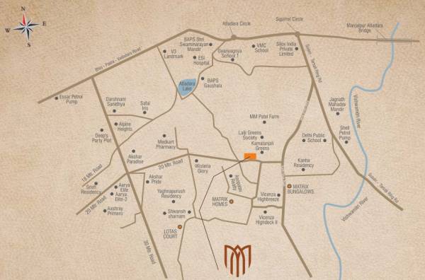  mattrix-aspire Location Plan