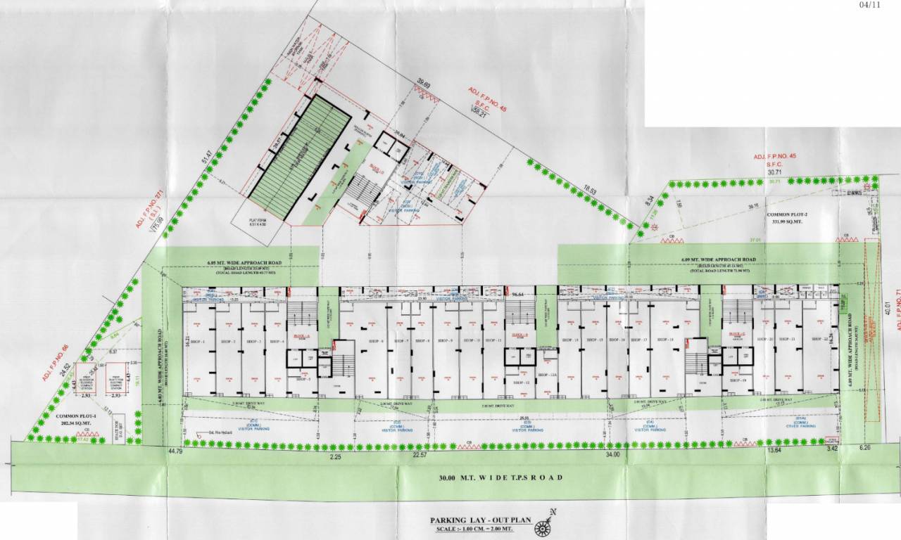  empire skypark Block A, Block B, Block C Parking Cluster Plan