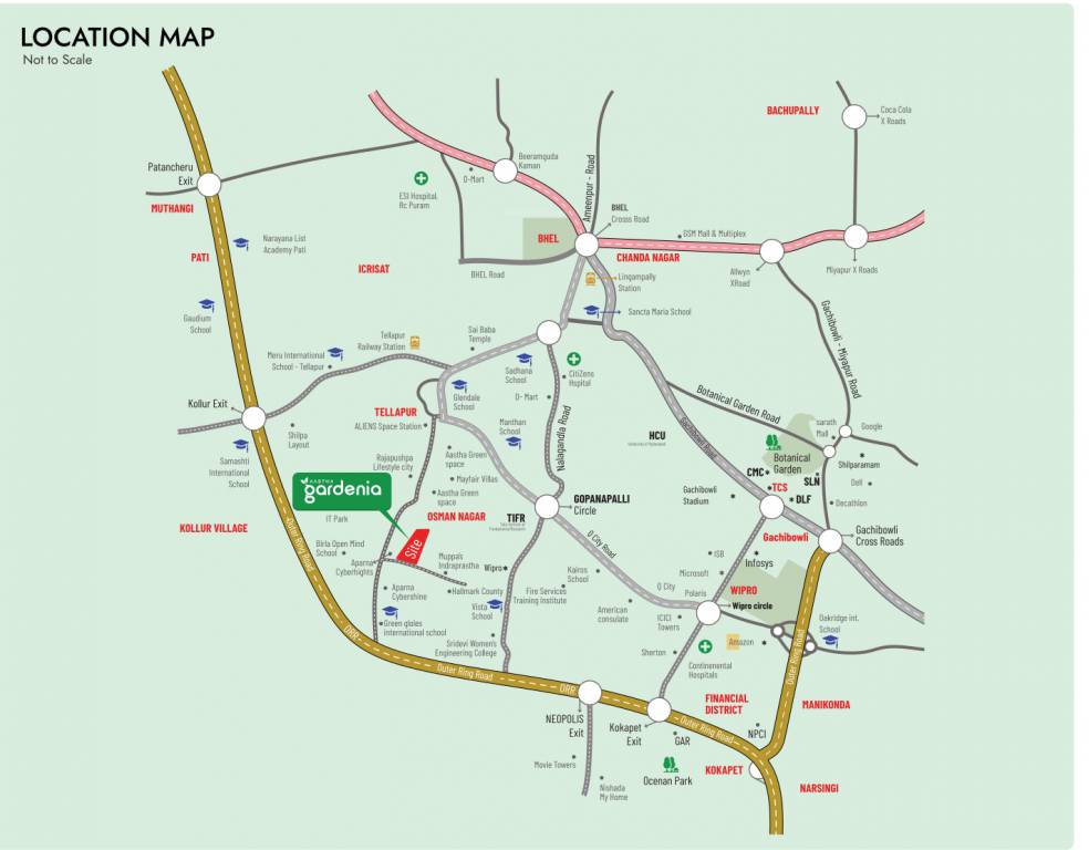  gardenia Location Plan