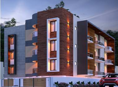 Elevation kks-jai-flats Elevation