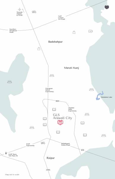  arawali-city Location Plan