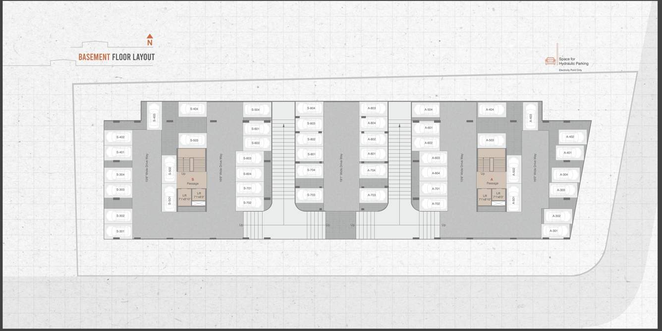  aatmiya selenite tower a and s Tower A, S Cluster Plan