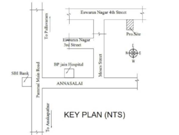  nakshatra-apartments Location Plan
