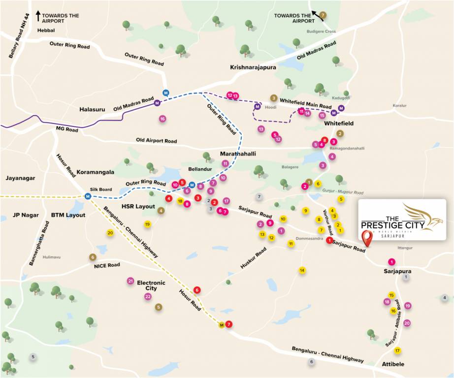  meridian park phase ii Location Plan