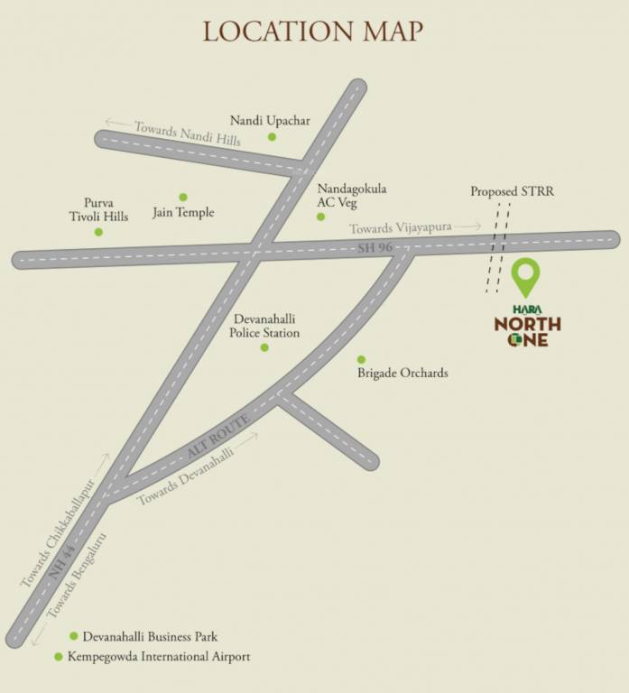  hara north one Location Plan