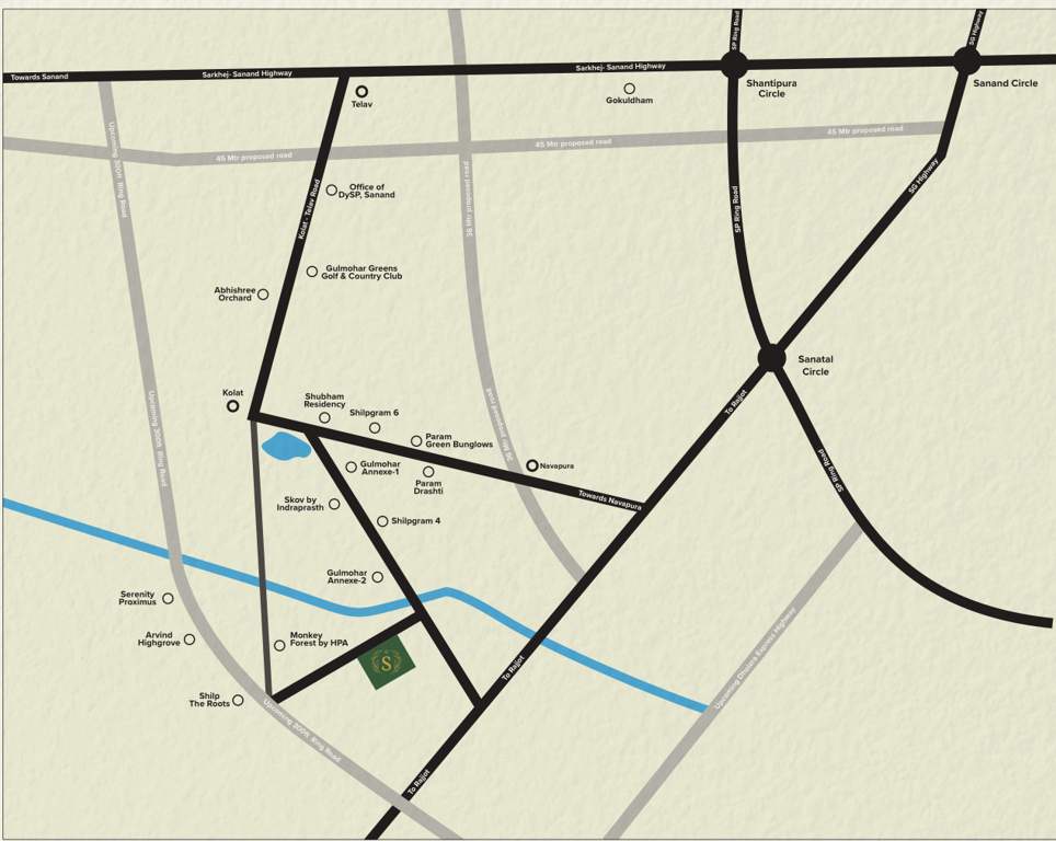  sundarvan Location Plan