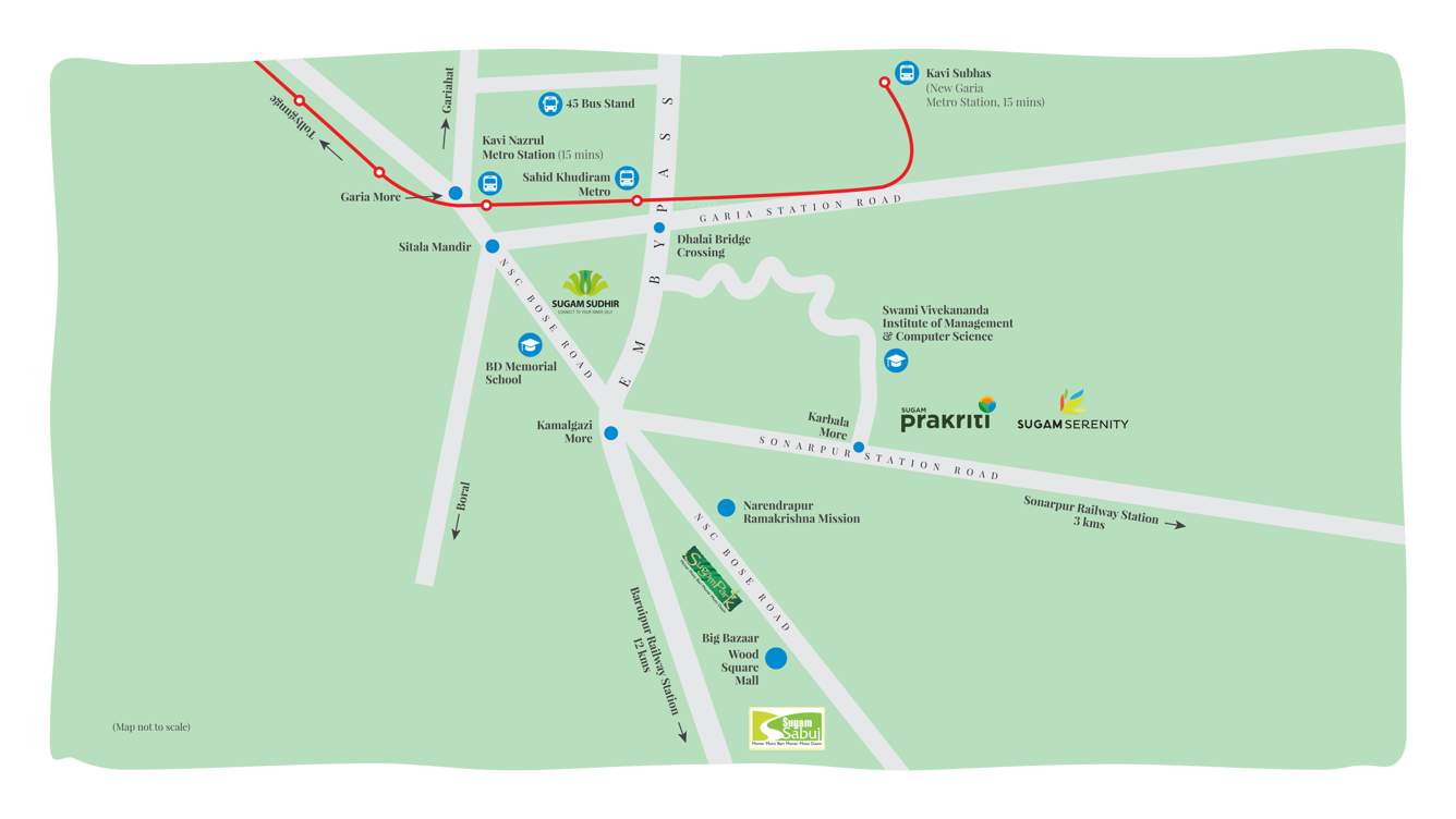  prakriti Location Plan