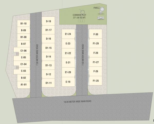 Layout Plan bungalows Layout Plan
