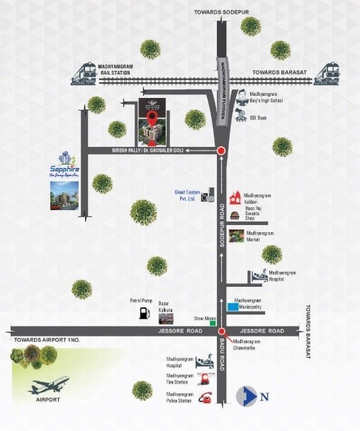 solitaire Location Plan